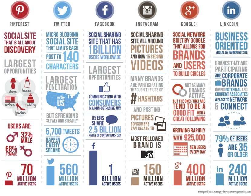Social Media Infographic